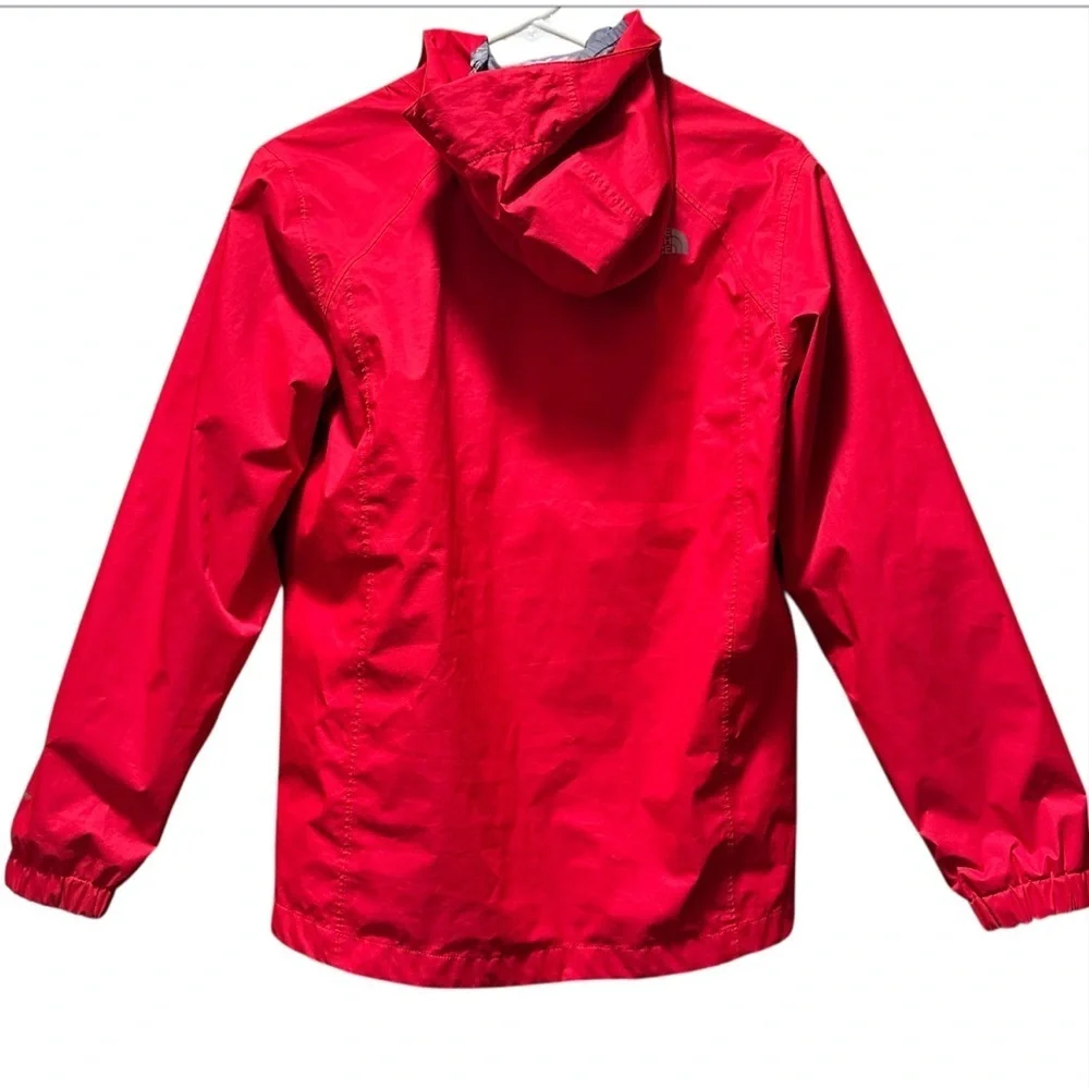 EUC Kids North Face Red Windbreaker Jacket